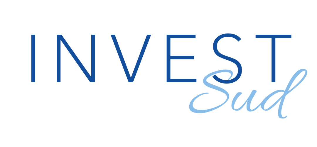 Logo bleu Blue Invest Sud